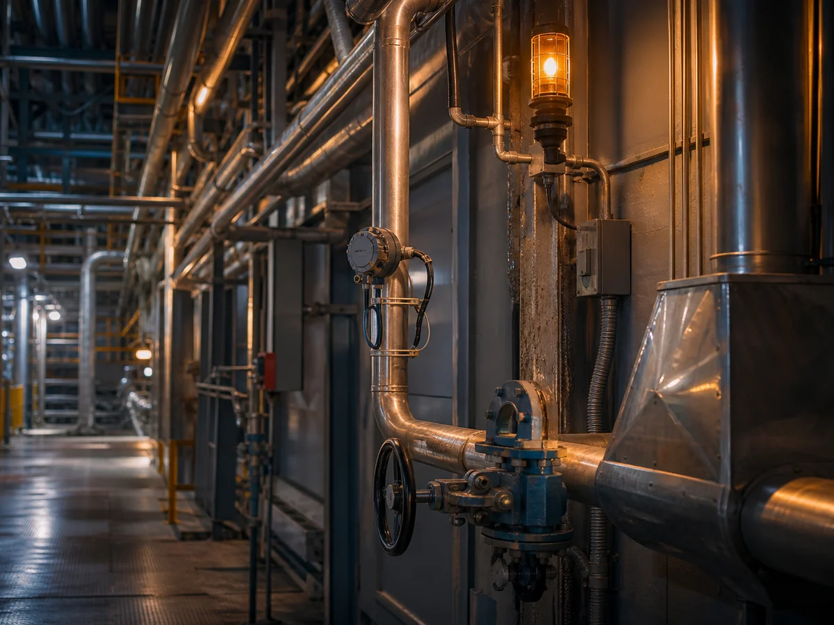 Detección de gases en industrias
