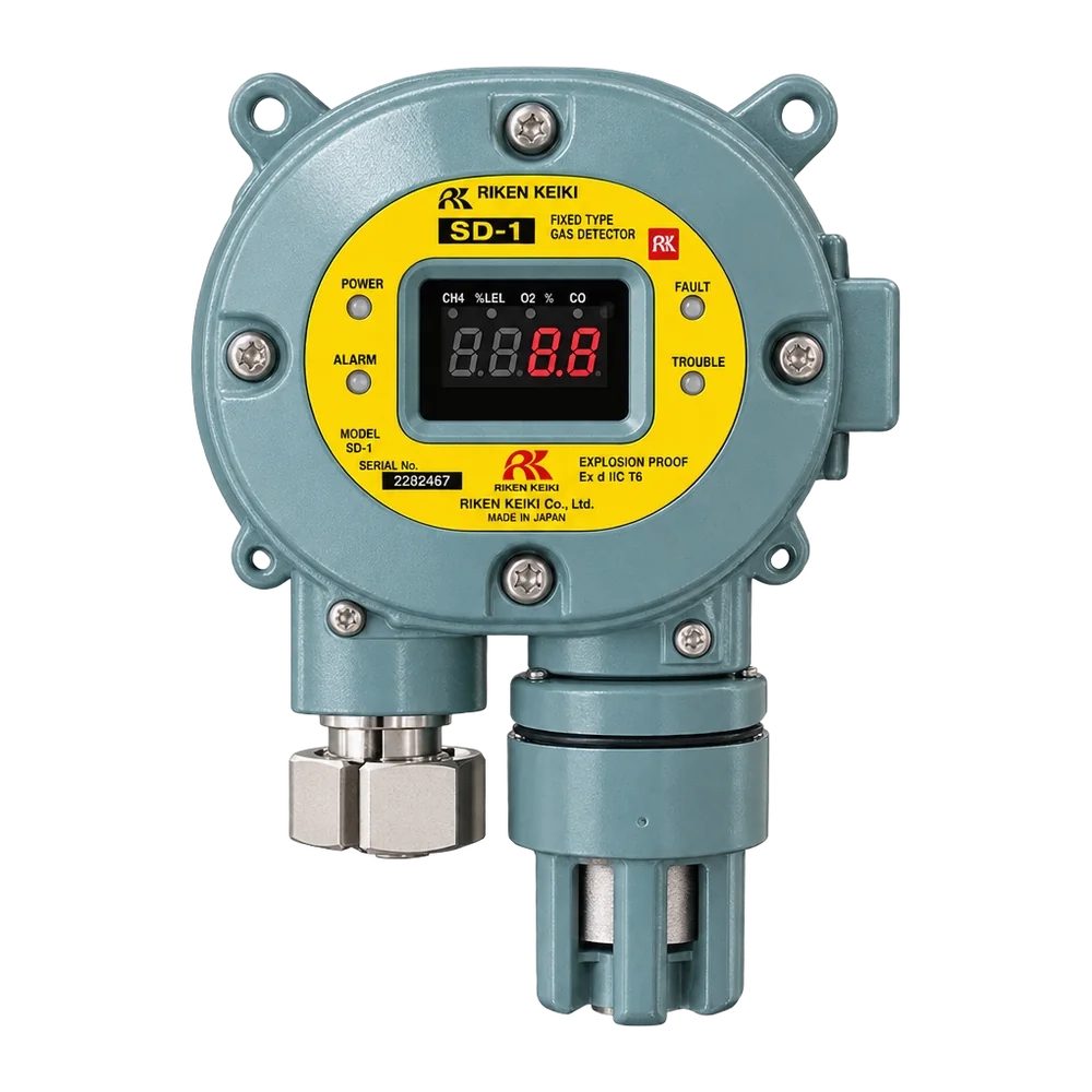 Riken Keiki Serie SD-1 — Detector Fijo por Difusión
